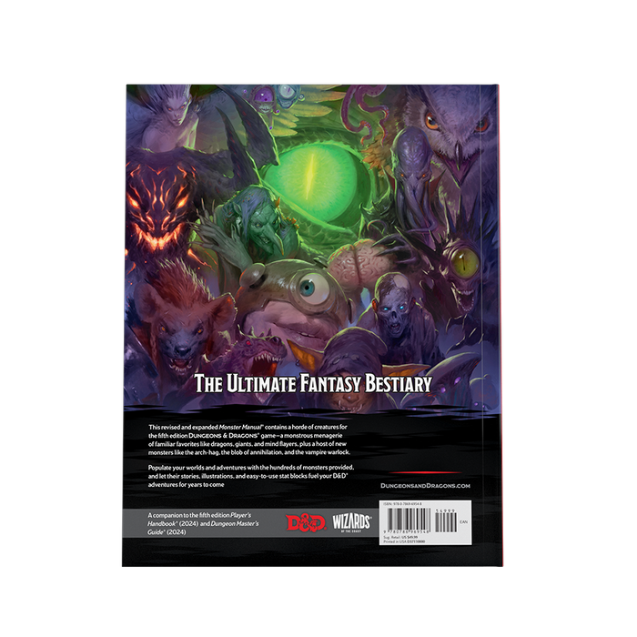 Dungeons & Dragons | 2024 Monster Manual [Pre Order]