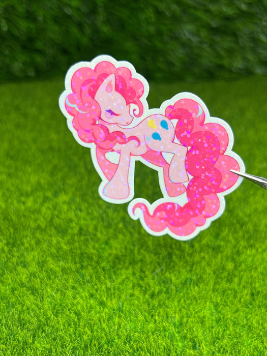 Pony Friends Sticker Pink
