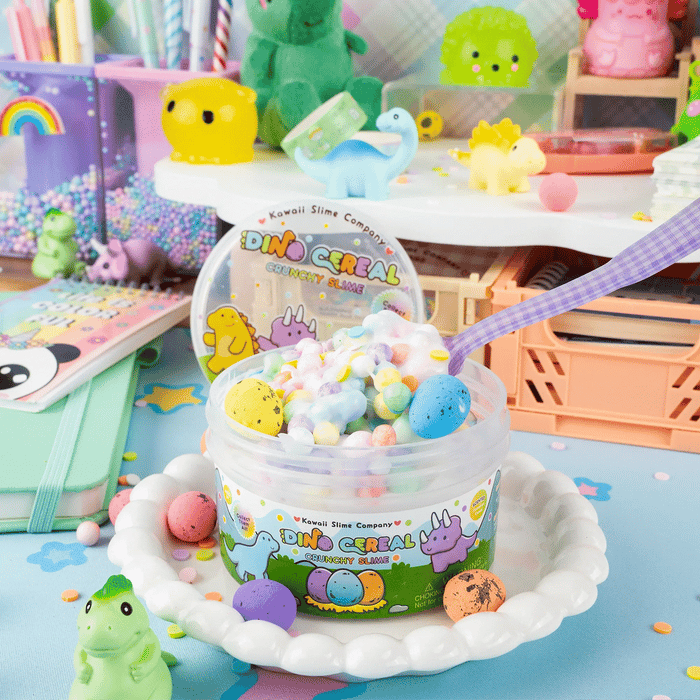 Dino Cereal Crunchy Signature Dome™ Slime (4pcs/case)