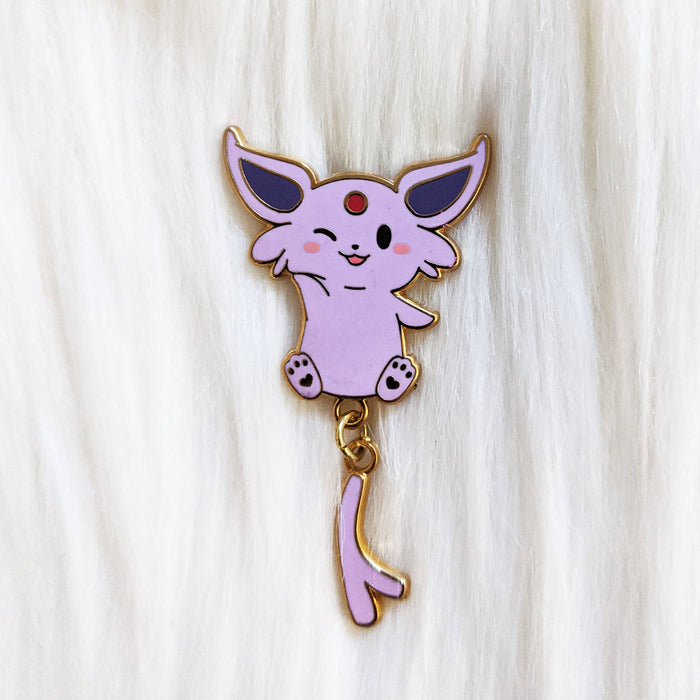 Eeveelution - Dangle Tail Enamel Pin
