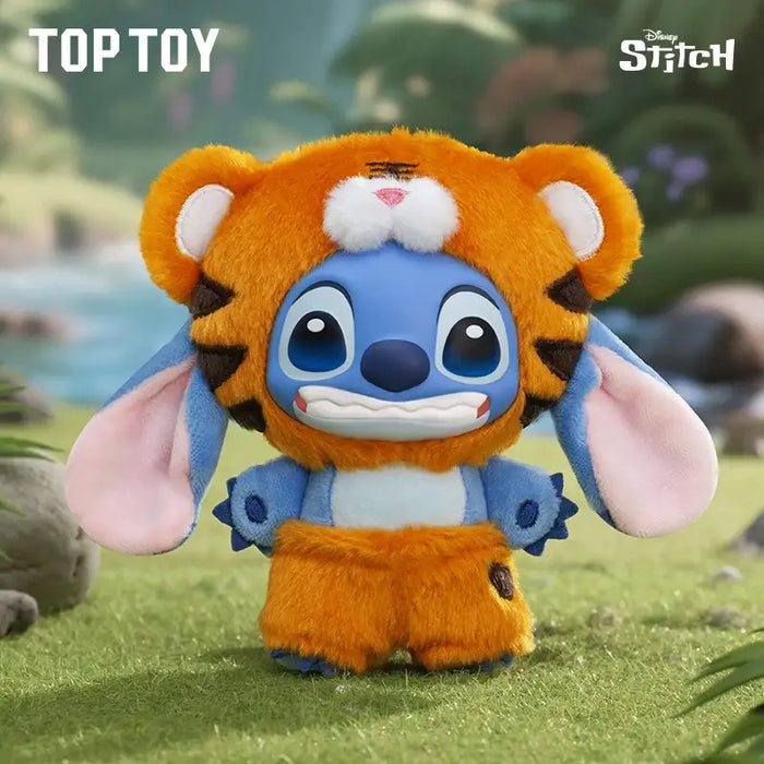 TOPTOY Disney Stitch Wild Animal Plush Figure Blind Box