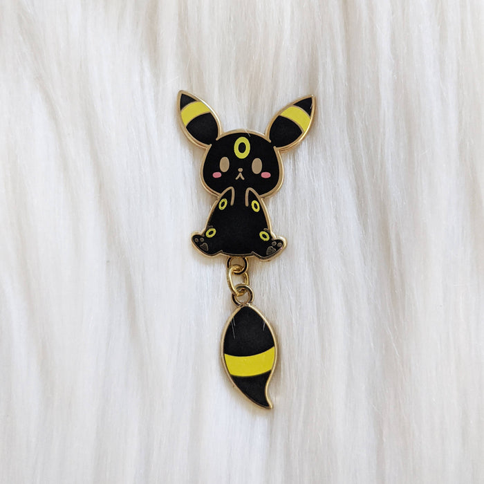 Eeveelution - Dangle Tail Enamel Pin