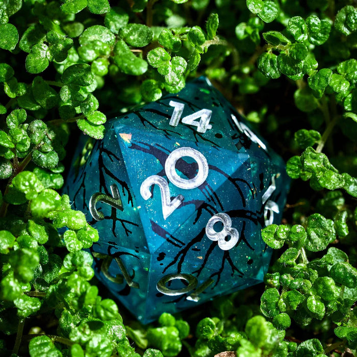Ancient Wood 7- Piece Iconic Dice Set