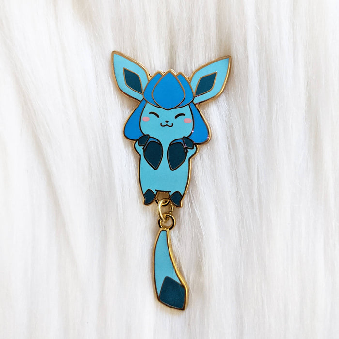 Eeveelution - Dangle Tail Enamel Pin