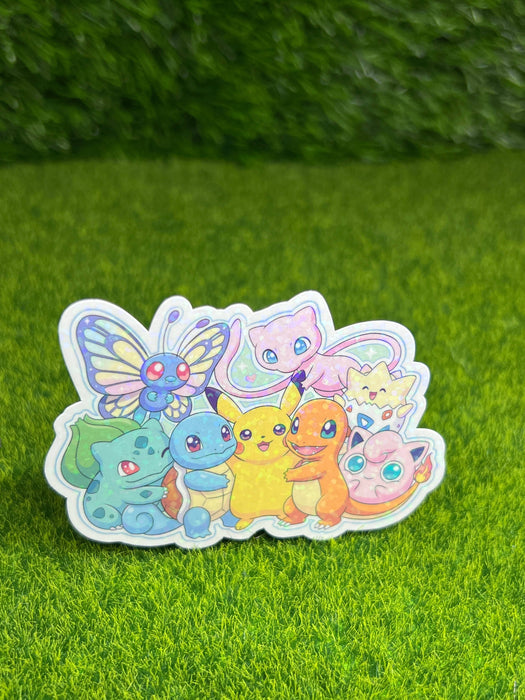 Pocket Friends Group Sticker