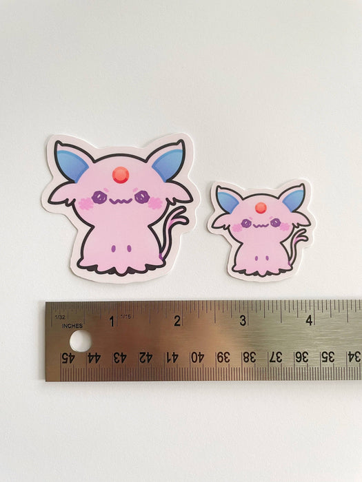 Mimikyu Eeveelutions Waterproof Stickers