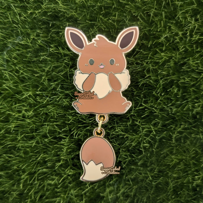 Eeveelution Dangle Tail Enamel Pins