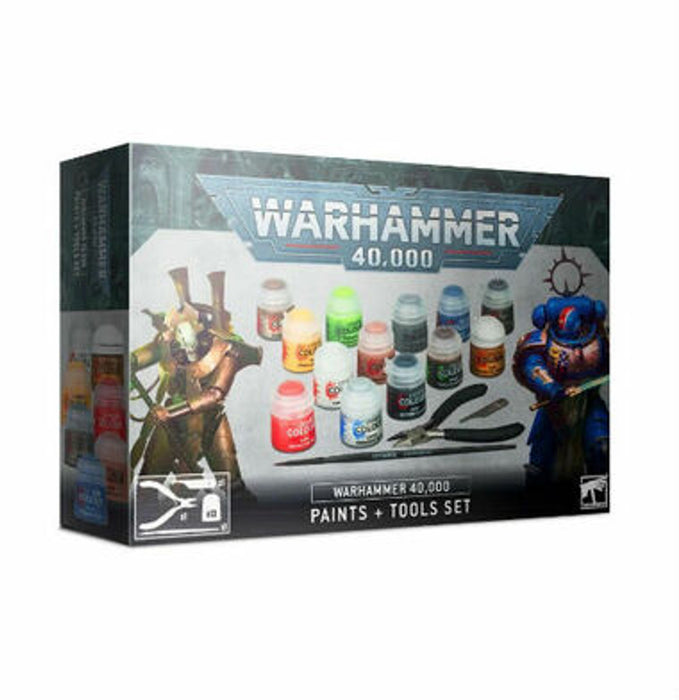 Warhammer 40K: Paints Set + Tool Set (2023)