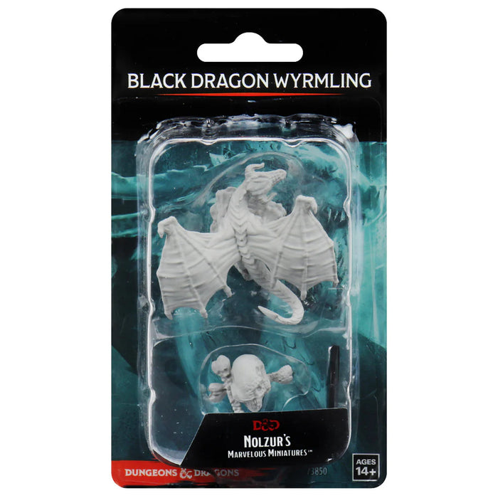 D&D Nolzur's Marvelous Miniatures - Black Dragon Wyrmling