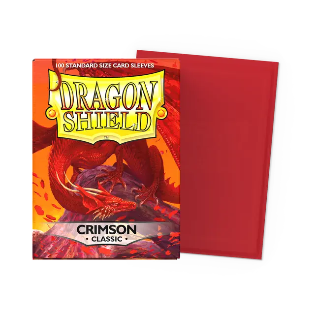 Dragon Shield 100 CT Crimson Classic