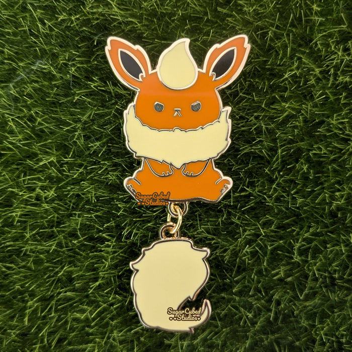 Eeveelution Dangle Tail Enamel Pins