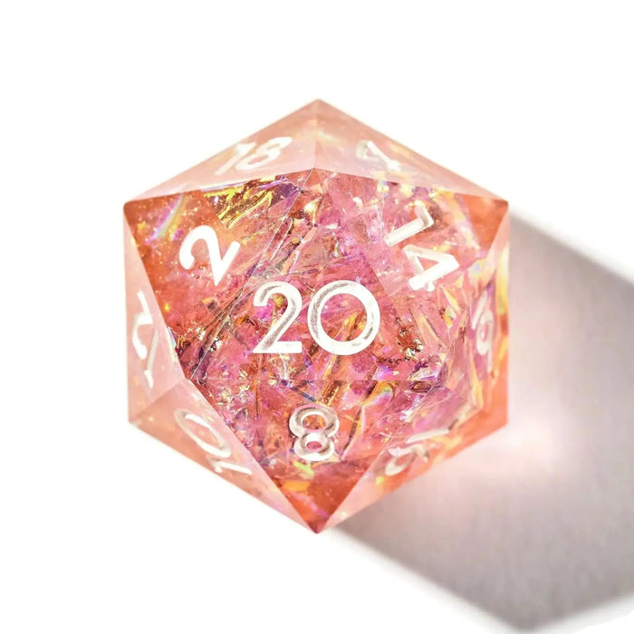 Chiffon Petals 7-Piece Polyhedral Dice Set