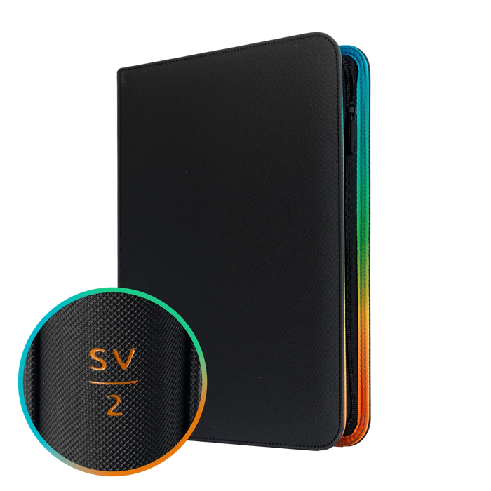 Exo-Tec Zip Binder - Scarlet Violet Editions | 9 Pocket