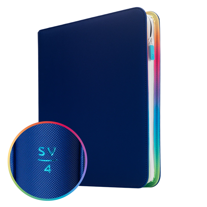 Exo-Tec Zip Binder - Scarlet Violet Editions | 12 Pocket