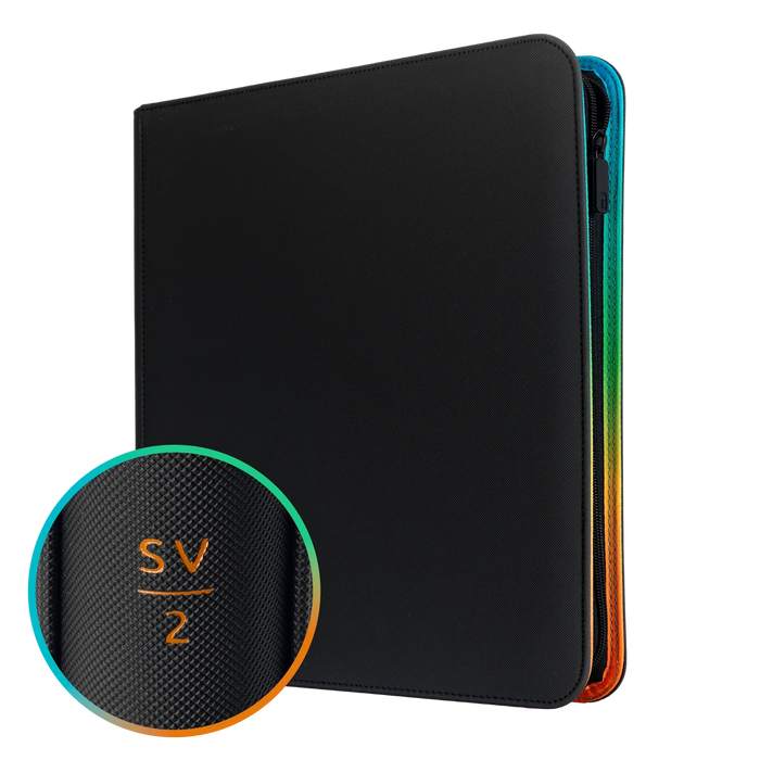 Exo-Tec Zip Binder - Scarlet Violet Editions | 12 Pocket