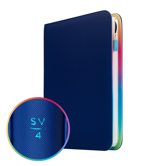 Exo-Tec Zip Binder - Scarlet Violet Editions | 9 Pocket