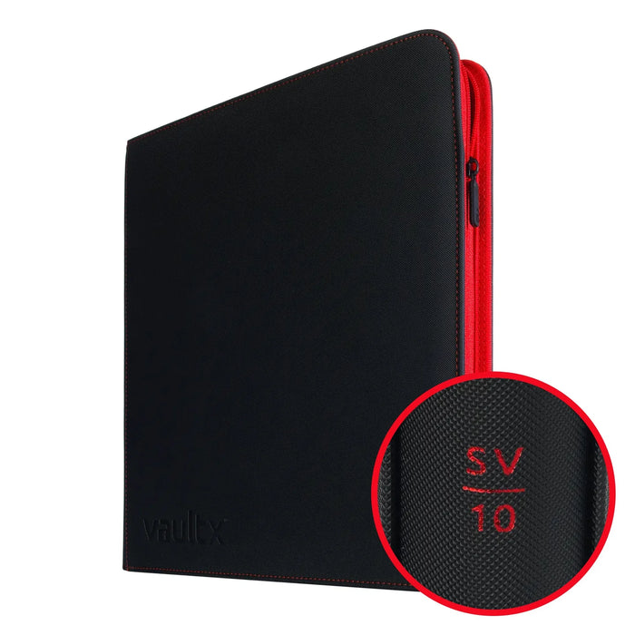 Exo-Tec Zip Binder - Scarlet Violet Editions | 12 Pocket