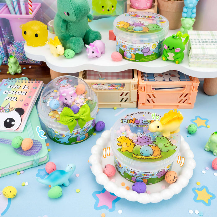 Dino Cereal Crunchy Signature Dome™ Slime (4pcs/case)