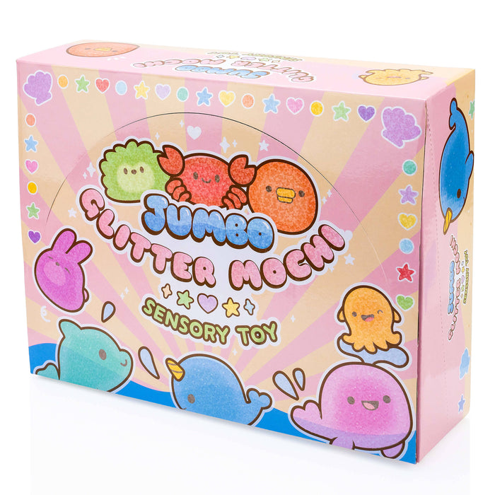 Jumbo Glitter Mochi Sensory Toy