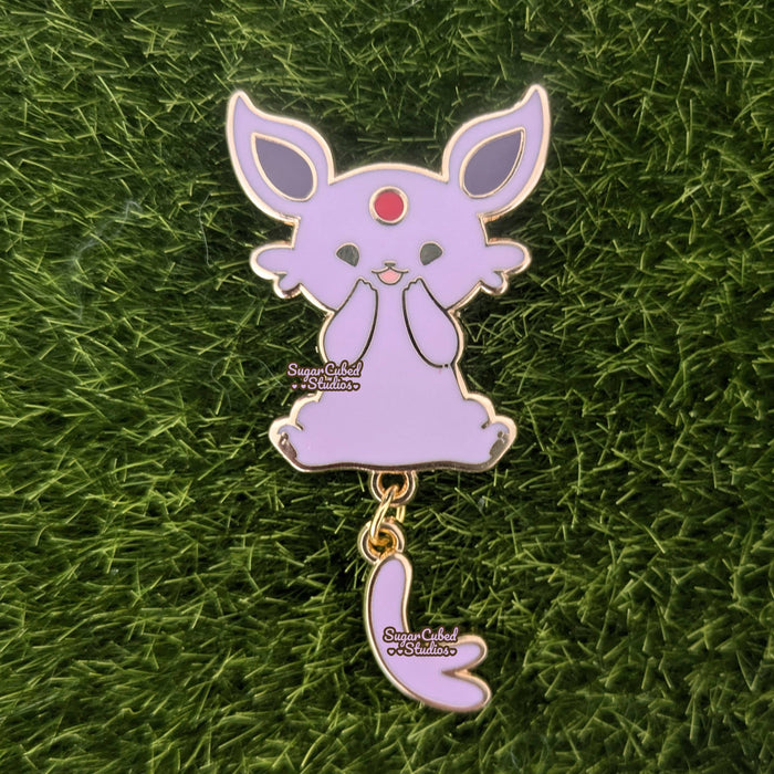 Eeveelution Dangle Tail Enamel Pins