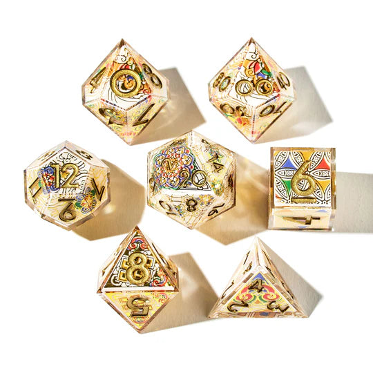 Dispel DIce: Danqing 7-Piece Iconic Dice Set