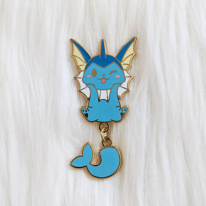 Eeveelution - Dangle Tail Enamel Pin