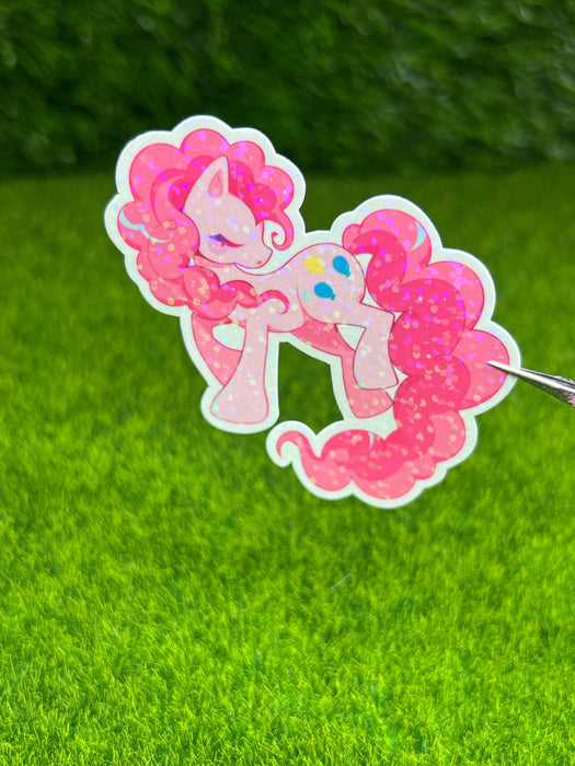 Pony Friends Sticker Pink