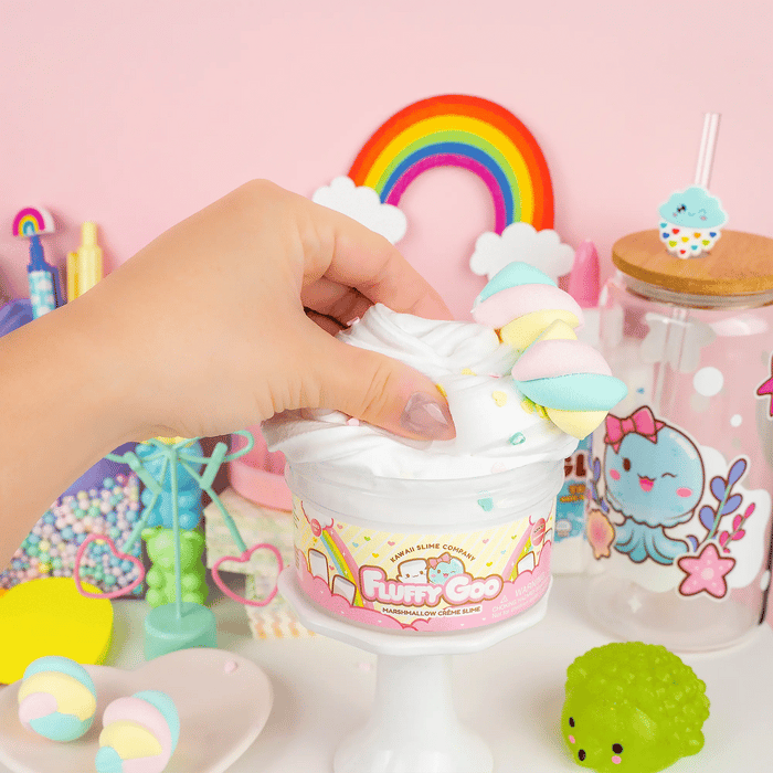 Fluffy Goo Marshmallow Signature Dome™ Slime (4pcs/case)