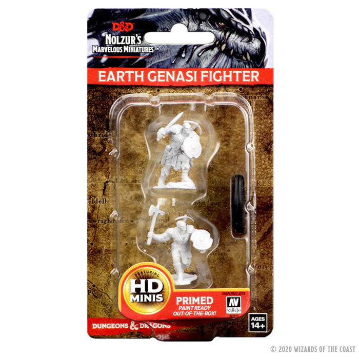 D&D Nolzur's Marvelous Unpainted Minis: Earth Genasi Fighter