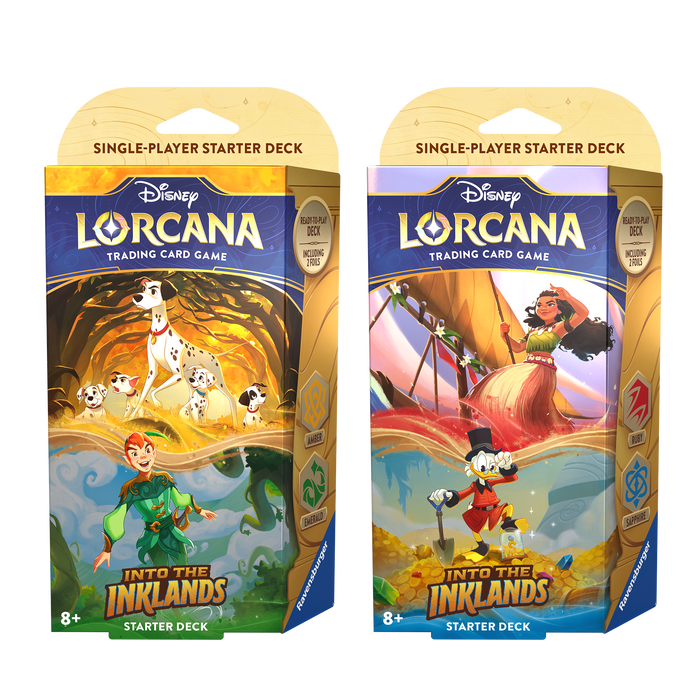 Disney Lorcana TCG: Into the Inklands | Starter Deck Victory Point Games LLC Disney Lorcana TCG: Into the Inklands | Starter Deck Victory Point Games LLC