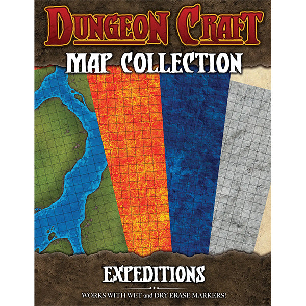 Dungeon Craft: Battle Map- Expeditions 4-Map Pack
