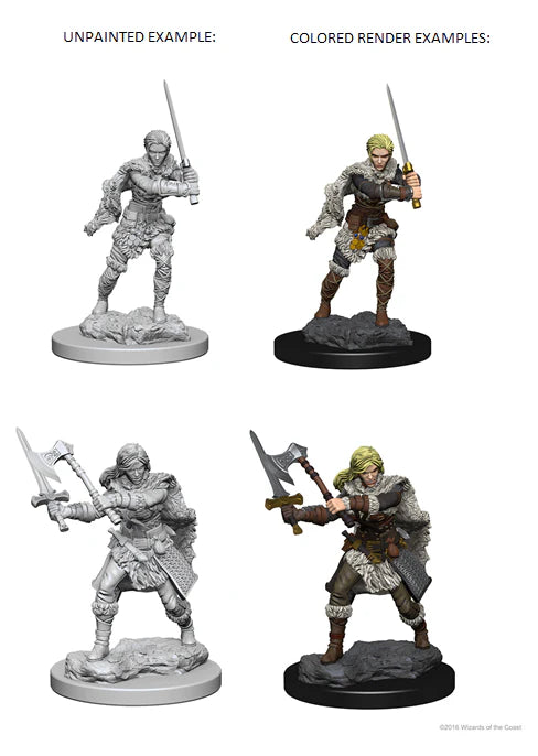 D&D Nolzur's Marvelous Unpainted Minis: Human Barbarian