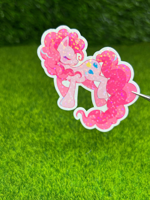 Pony Friends Sticker Pink
