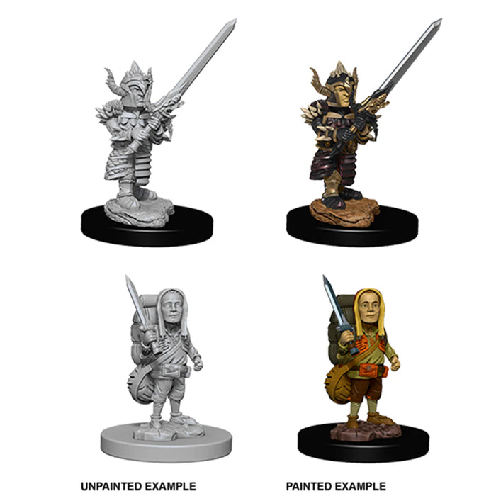 D&D Nolzur's Marvelous Unpainted Minis: Halfling Fighter