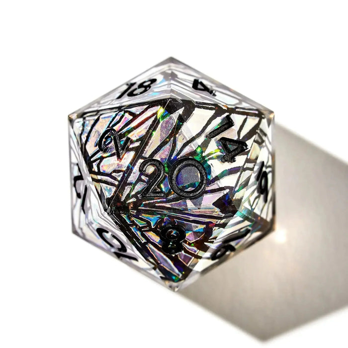 Heart of Glass 7- Piece Iconic Dice Set
