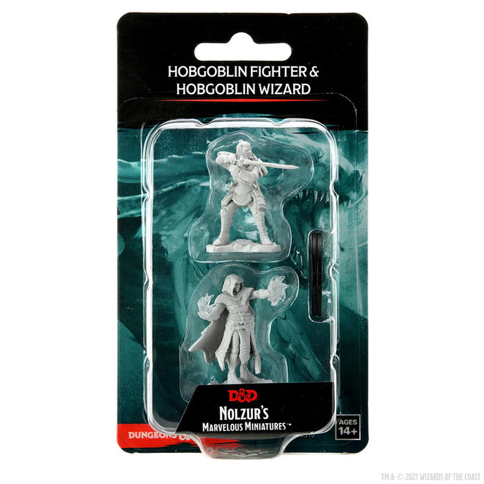 D&D Nolzur's Marvelous Unpainted Minis: Hobgoblin Fighter & Hobgoblin Wizard
