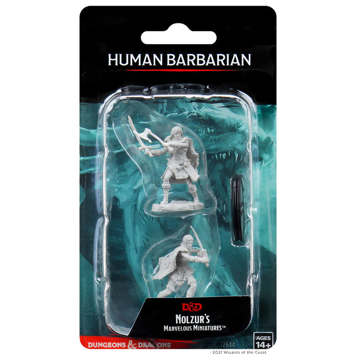 D&D Nolzur's Marvelous Unpainted Minis: Human Barbarian