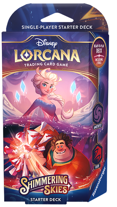 tcgplayer lorcana starter deck Disney Lorcana TCG: Shimmering Skies