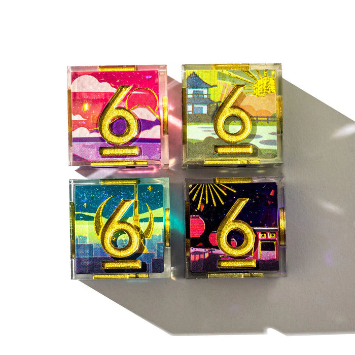 Japan 4 - Piece Iconic D6 Set