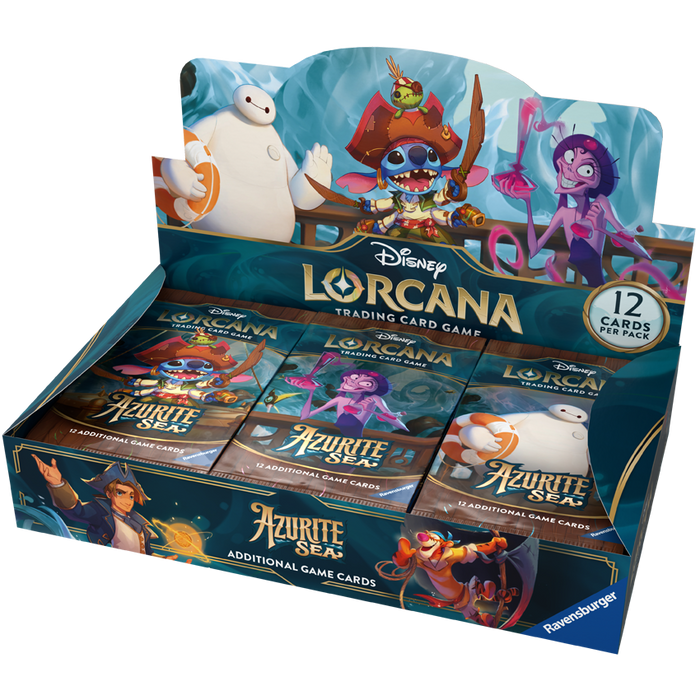 Disney Lorcana TCG: Azurite Sea | Booster Display (24) (Pre-Order)