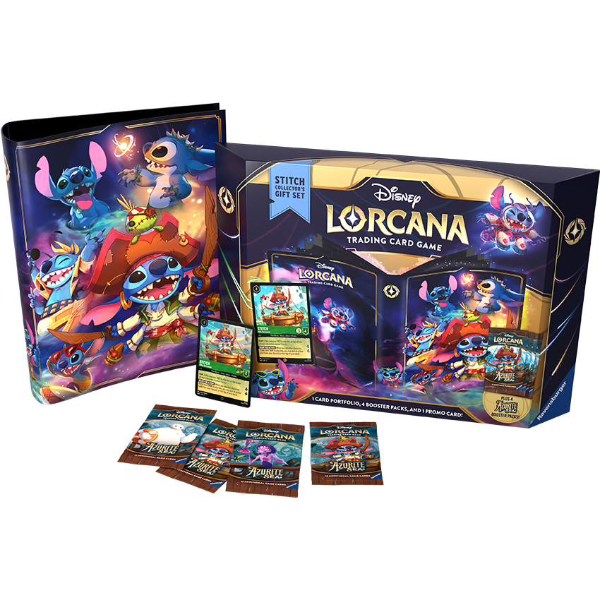 Disney Lorcana: Stitch Collector's Gift Set - Azurite Sea Disney Lorcana: Stitch Collector's Gift Set - Azurite Sea