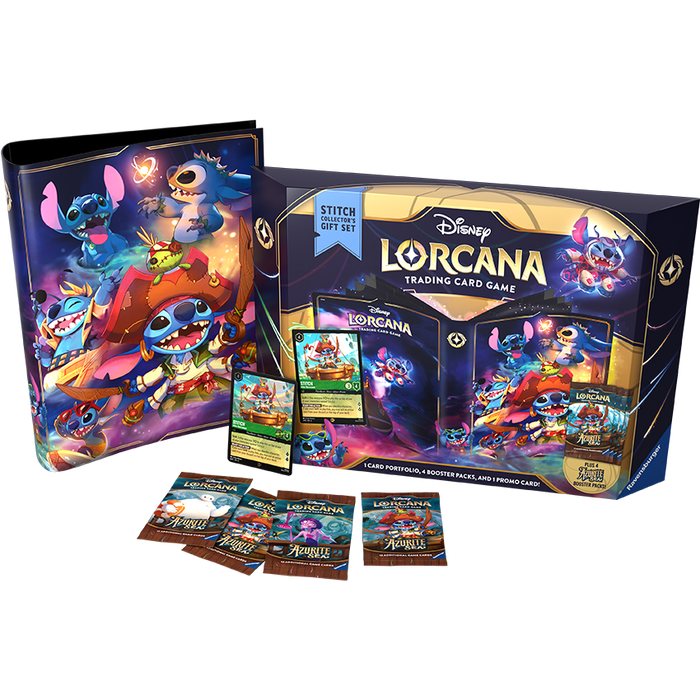Disney Lorcana: Stitch Collector's Gift Set - Azurite Sea Disney Lorcana: Stitch Collector's Gift Set - Azurite Sea