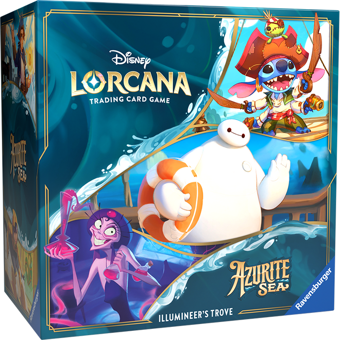 Disney Lorcana TCG: Azurite Sea | Illumineer's Trove Victory Point Games LLC Disney Lorcana TCG: Azurite Sea | Illumineer's Trove Victory Point Games LLC