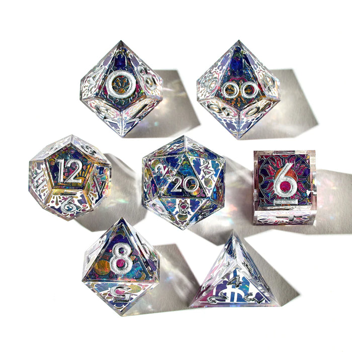 Dispel Dice: Lunar Cathedral 7-Piece Iconic Dice Set