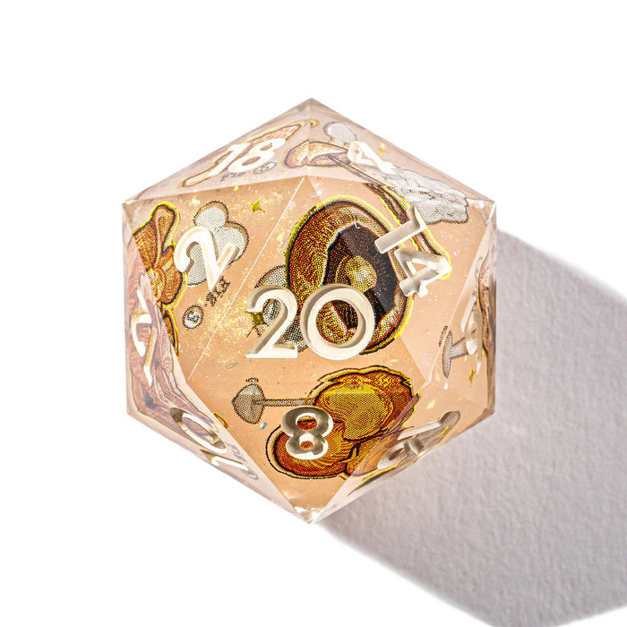 Mushroom Village 7- Piece Iconic Dice Set