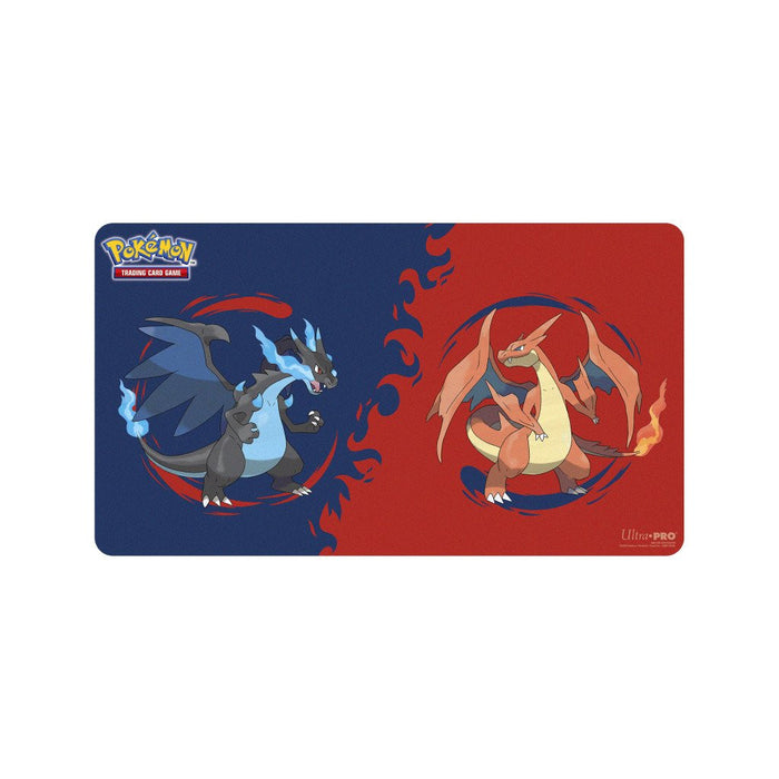 Pokémon: Playmat: Mega Charizard X and Mega Charizard Y