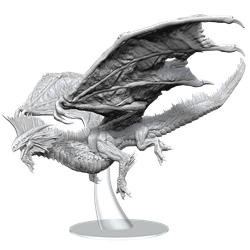 Dungeons & Dragons Nolzur’s Marvelous Miniatures: Adult Silver Dragon