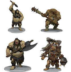 ogre & monsters Icons of the Realms Ogre Warband