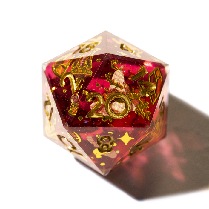 Dispel Dice:  "Autumn Witch" 7-Piece Iconic Dice Set