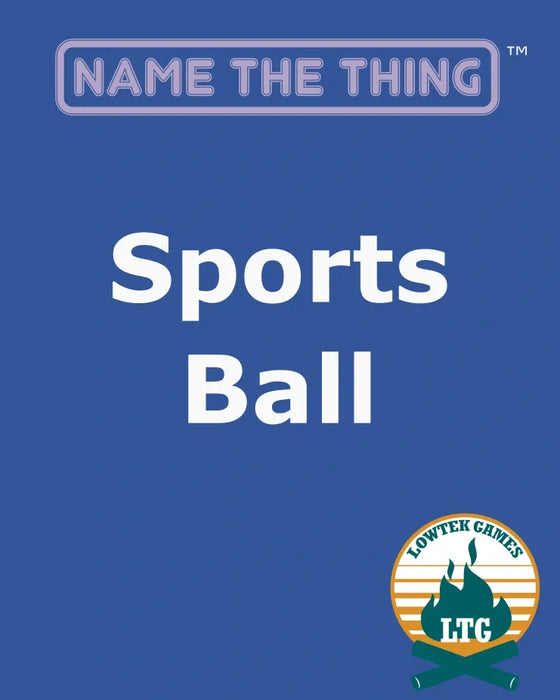 Name The Thing Expansion: Sports Ball